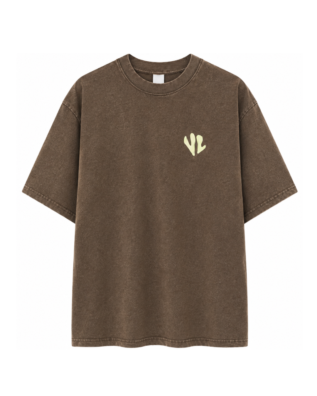 Camiseta Unisex Oversize – Estampado Gráfico con Relieve
