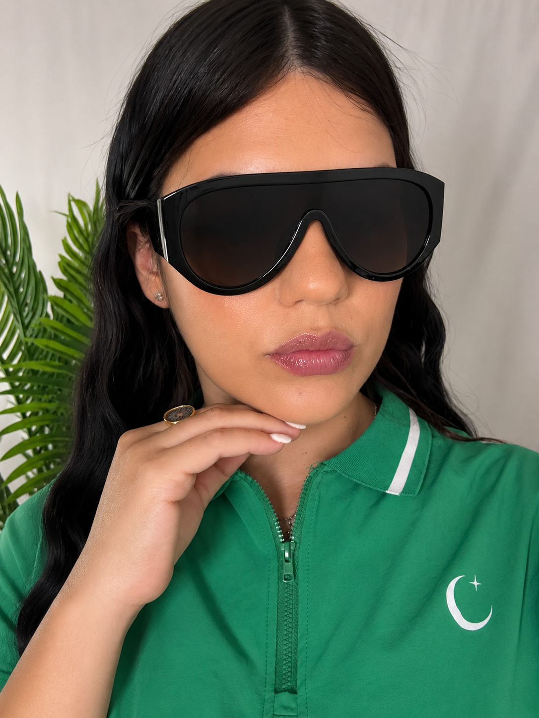Gafas de sol cuadradas extragrandes Halo Sunnies