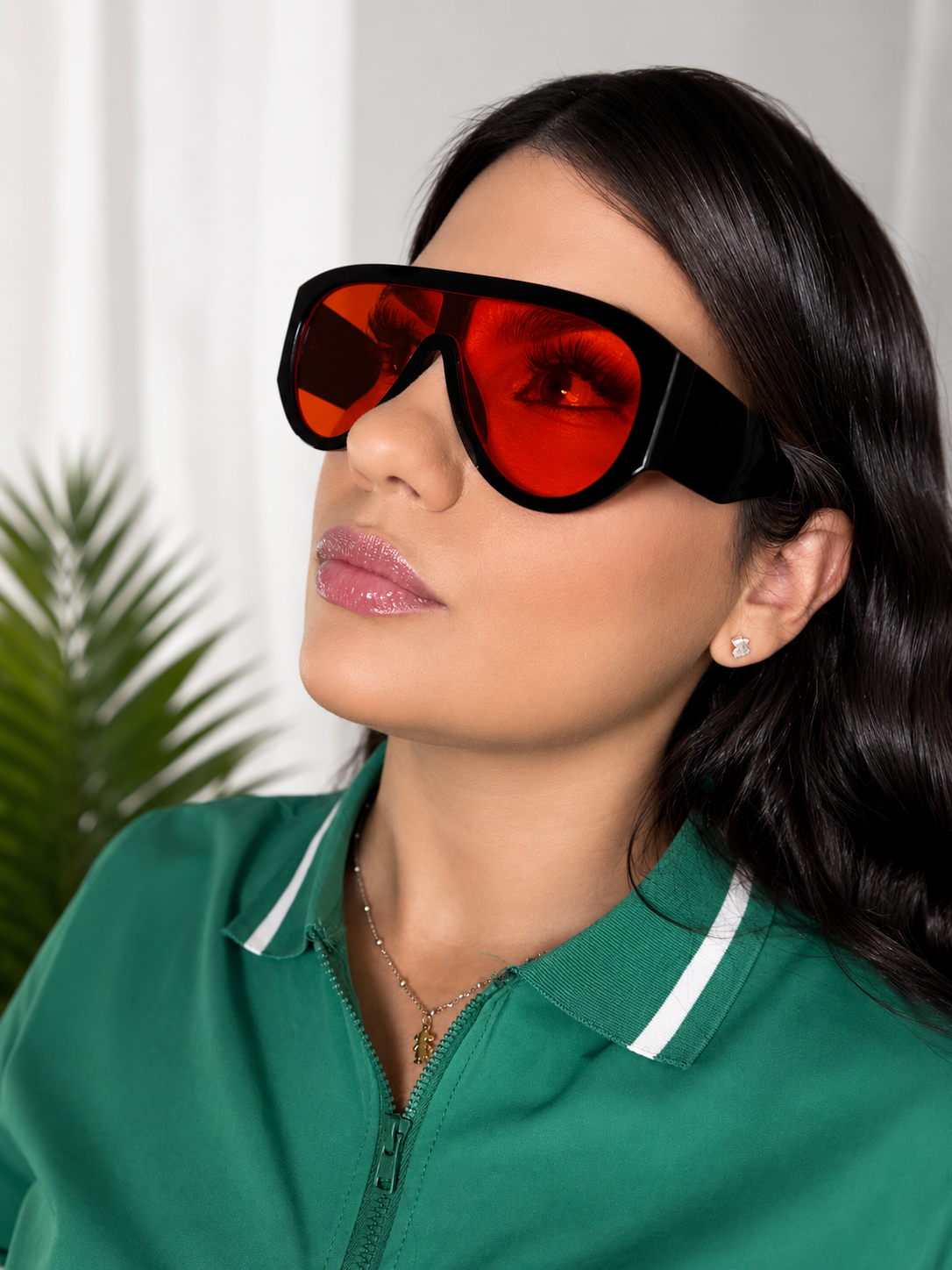 Aura Sunnies – Gafas de sol cuadradas extragrandes