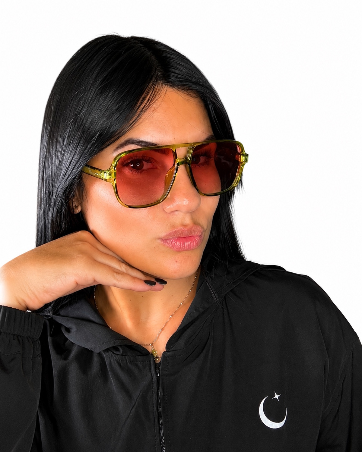 Milan Sunnies - Oversized Aviator Sunglasses