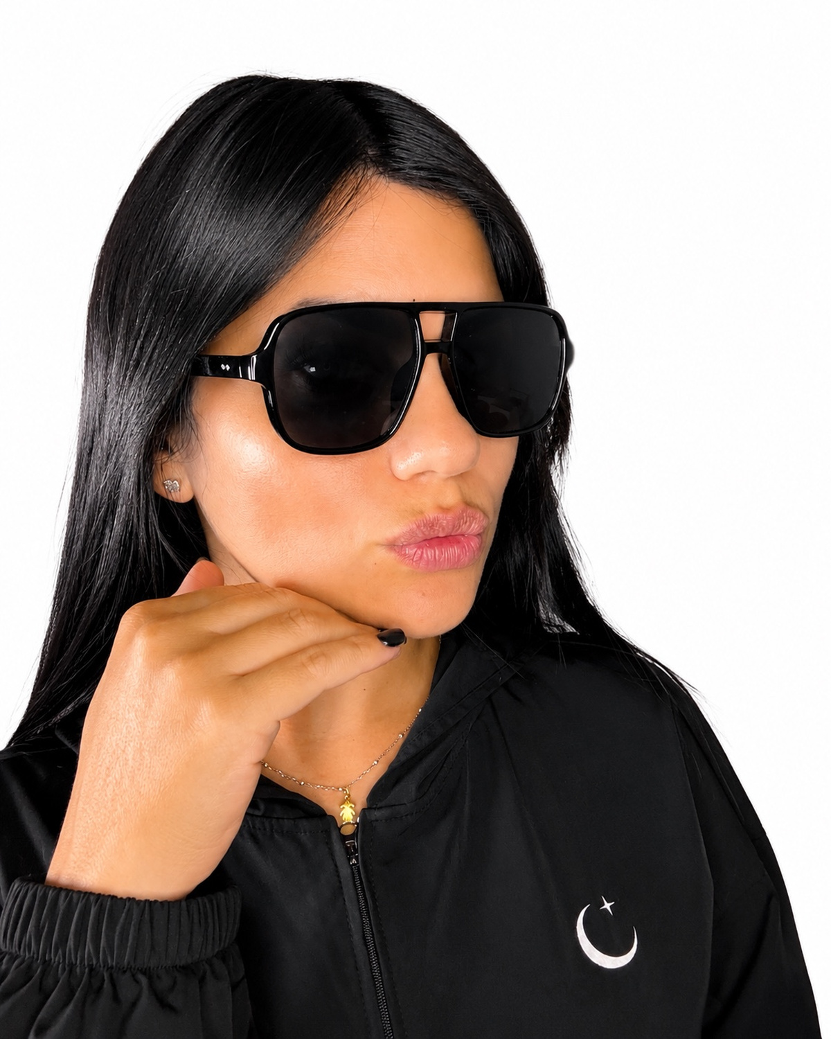 Milan Sunnies - Oversized Aviator Sunglasses