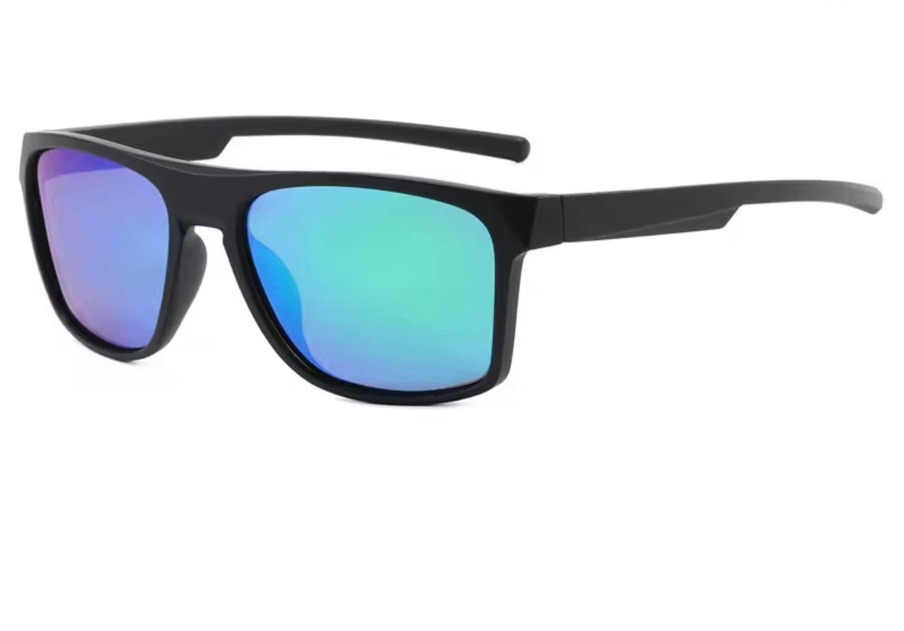 Apex Sunnies – Gafas de sol de espejo con montura cuadrada