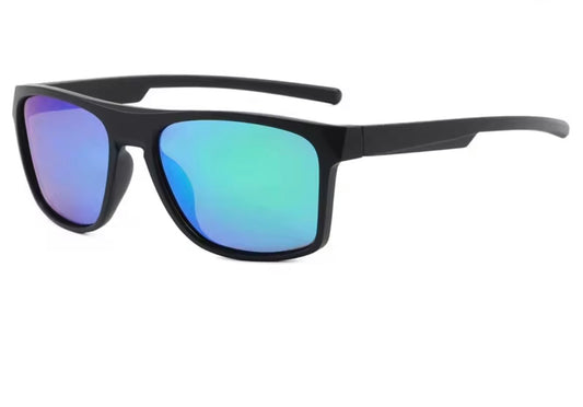 Apex Sunnies – Square Frame Mirrored Sunglasses