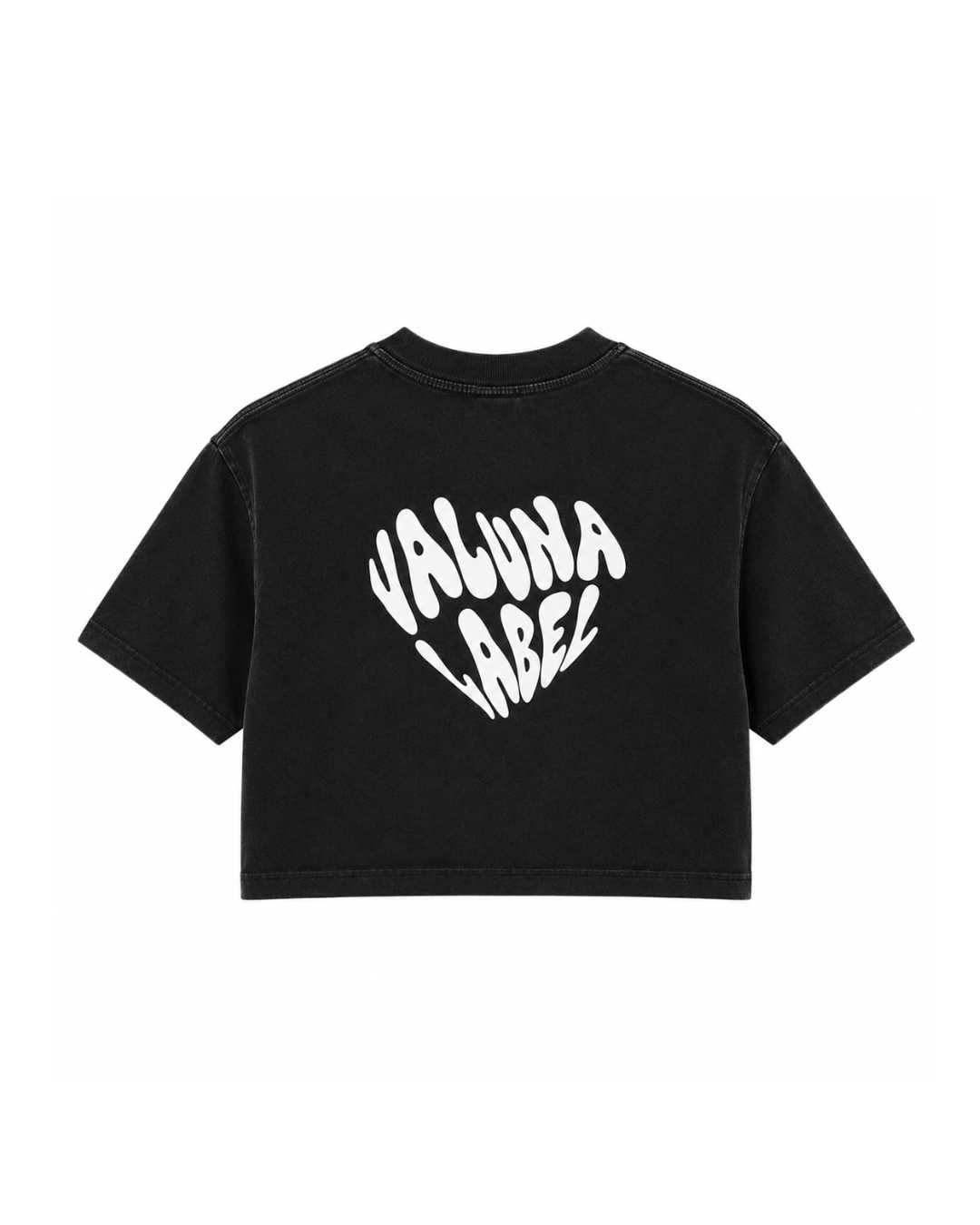 Top corto gráfico para mujer – Camiseta corta informal