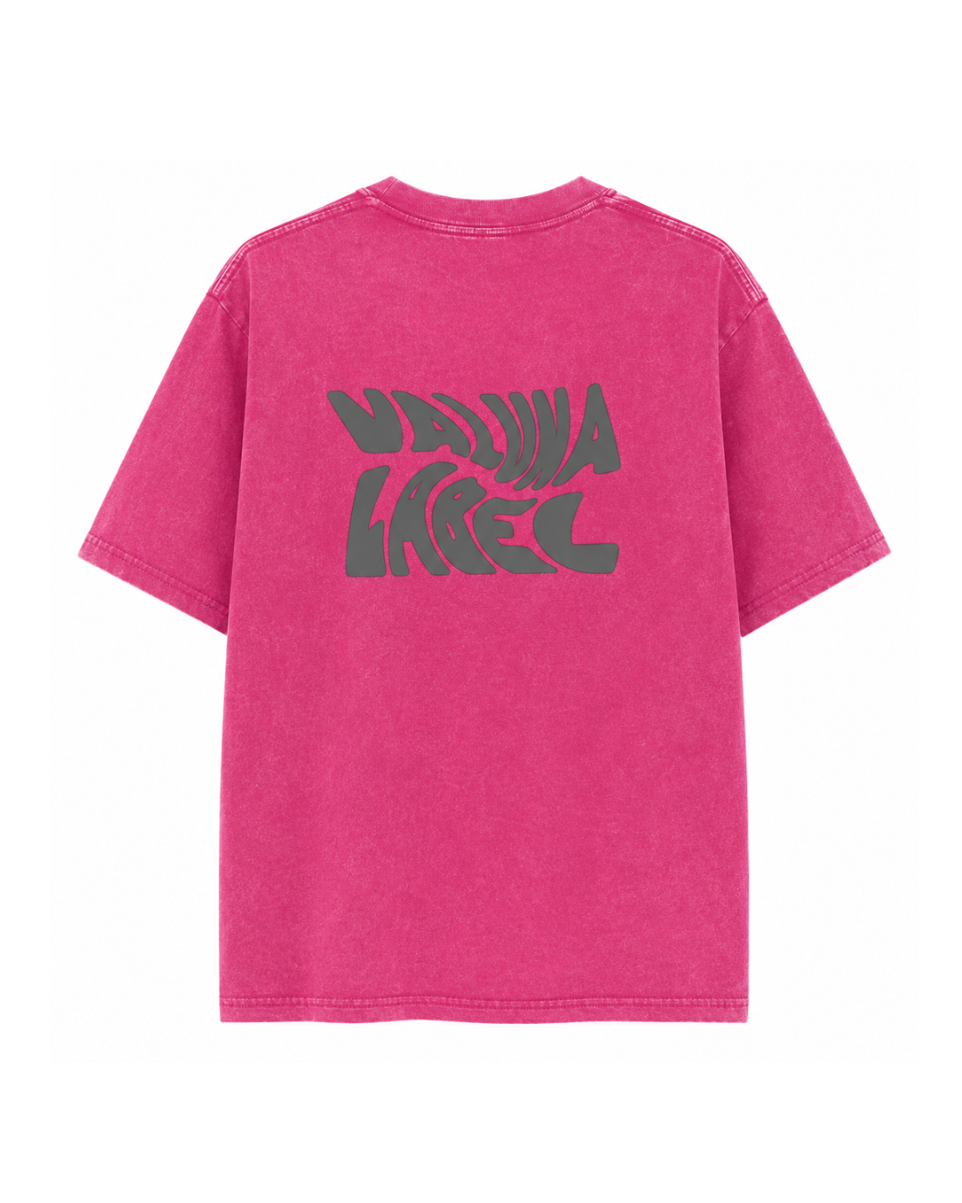 Camiseta Unisex Oversize – Estampado Gráfico con Relieve