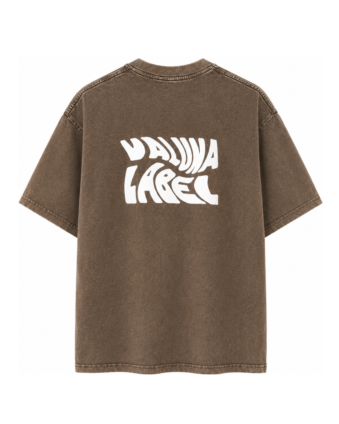 Camiseta Unisex Oversize – Estampado Gráfico con Relieve