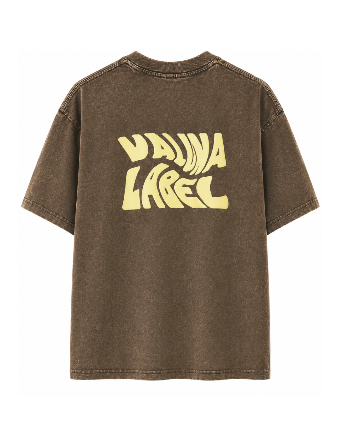 Camiseta Unisex Oversize – Estampado Gráfico con Relieve